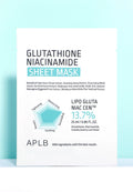 APLB Glutathion Niacinamid Tuchmaske – koreanische Hautpflege | Bella Beauty Swiss
