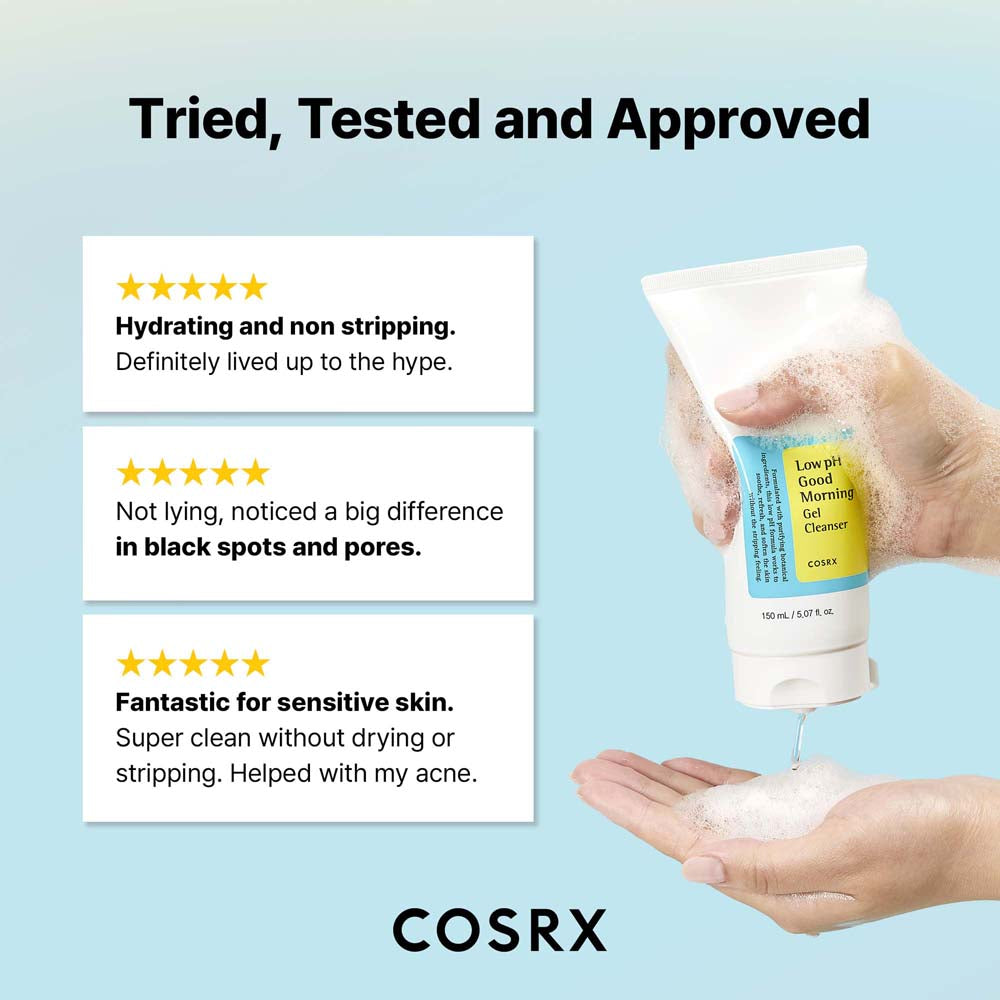 Cosrx Low Ph Good Morning Gel Cleanser 150ml