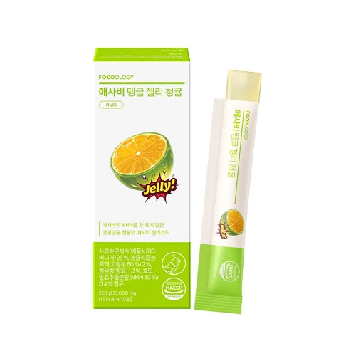 Foodology Apple Cider Vinegar Jelly (Tangerine) 10 Sticks