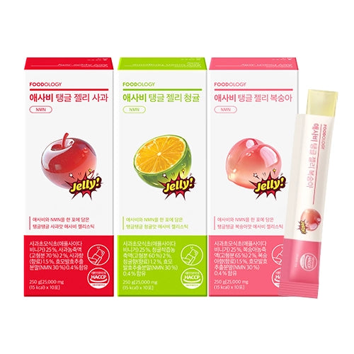 Foodology Apple Cider Vinegar Jelly Trio Set (30 Sticks)