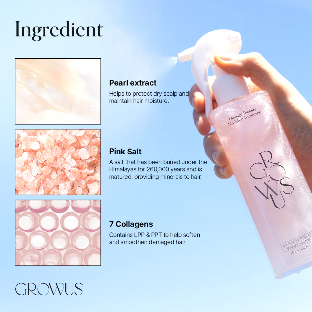 GROWUS Damage Therapy No-Wash Treatment EX 250ml