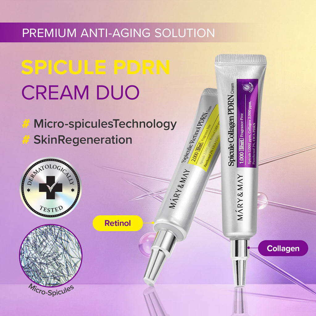 Mary&May Spicule PDRN Cream Duo Set (15g*2ea)