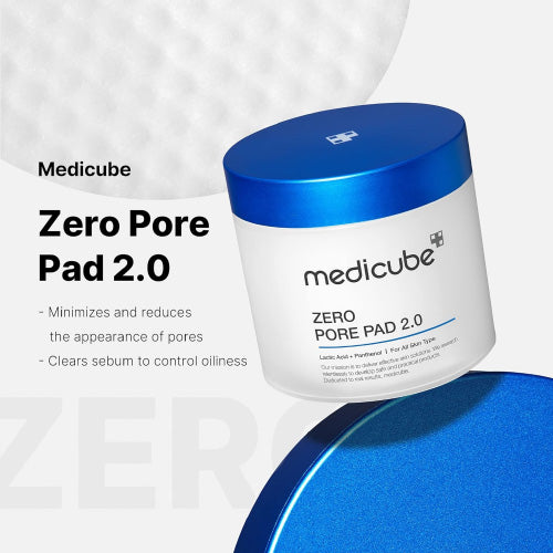 MEDICUBE Zero Pore Pad 2.0 70St – koreanische Hautpflege | Bella Beauty Swiss