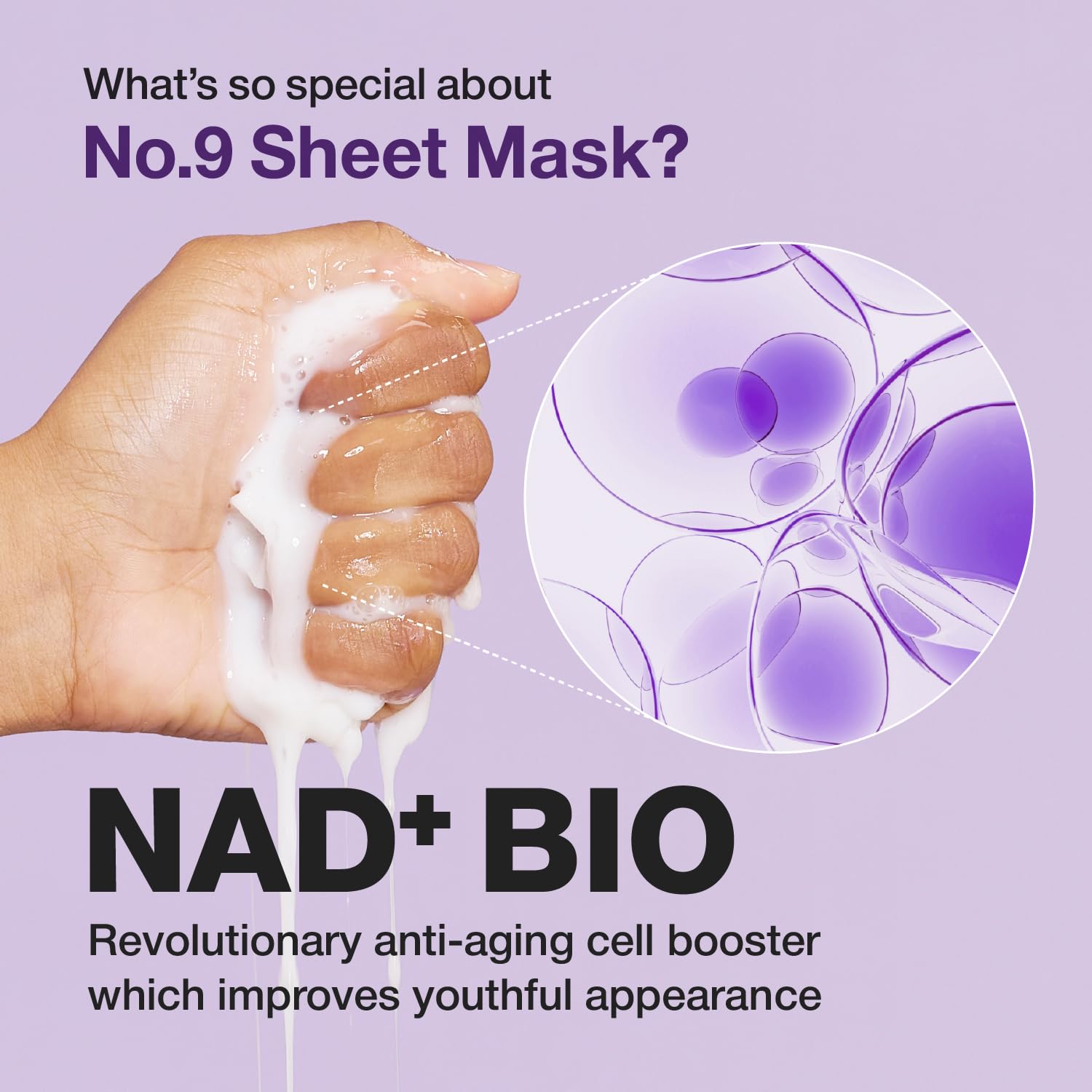 Numbuzin No.9 NAD Bio Lifting Full Cover Facial Mask (1ea)