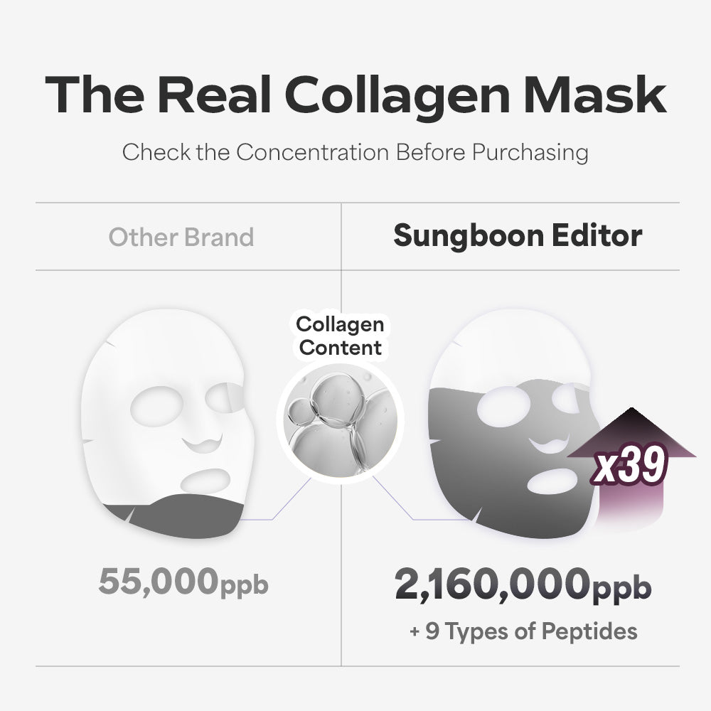 SUNGBOON EDITOR Deep Collagen Power Boosting Mask (1ea)