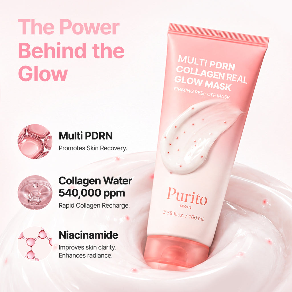 PURITO SEOUL Multi PDRN Collagen Real Glow Mask 100ml