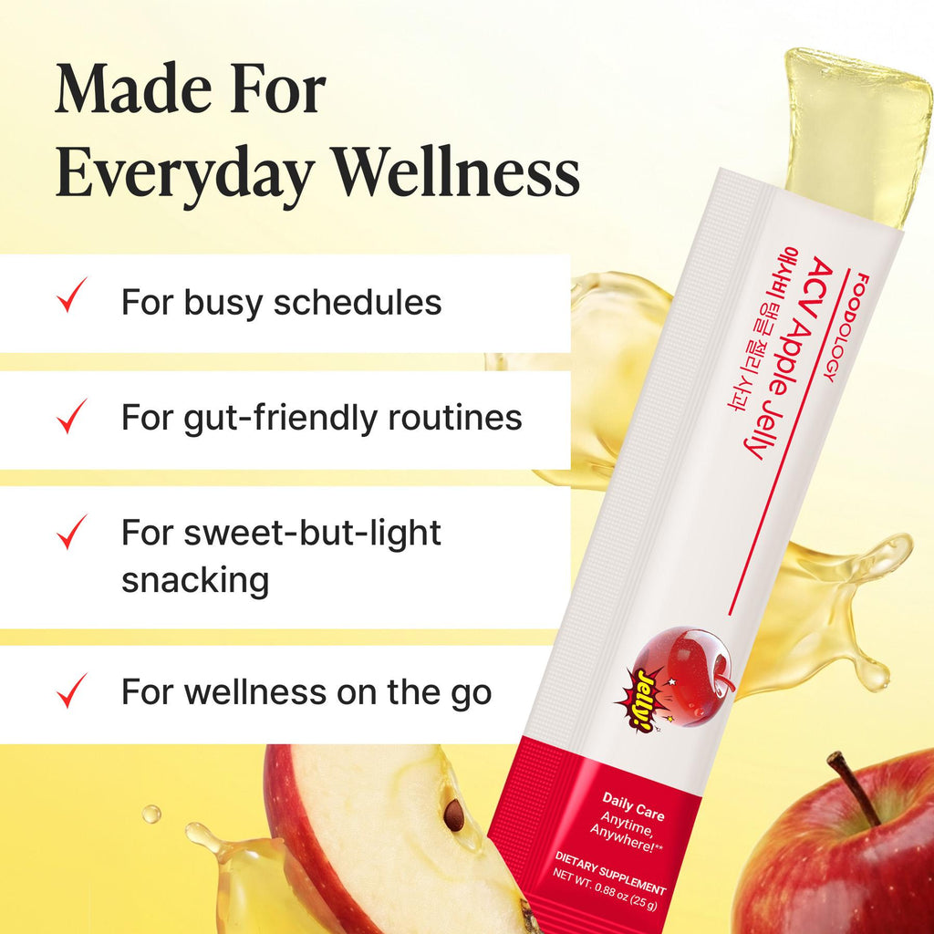 Foodology Apple Cider Vinegar Jelly (Apple) 10 Sticks