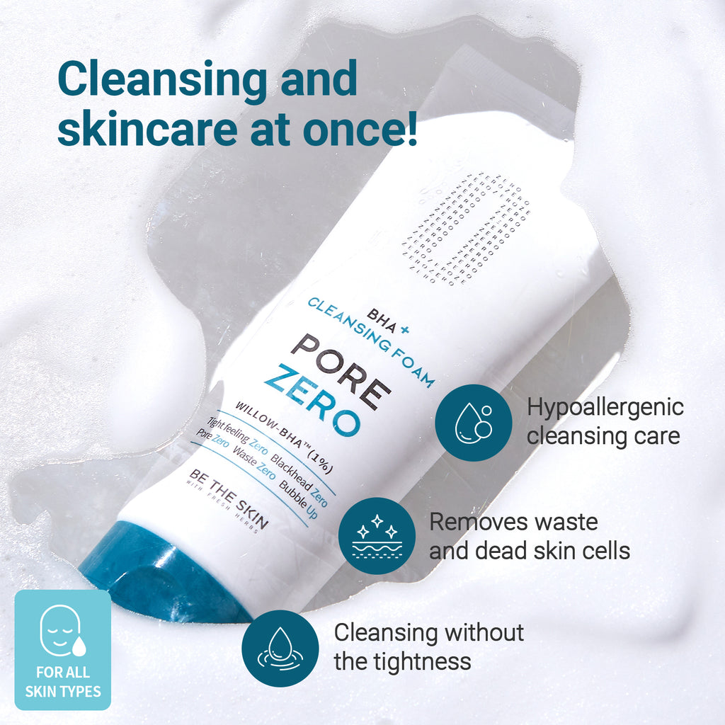 Be The Skin] BHA+ PORE ZERO Cleansing Foam 150ml