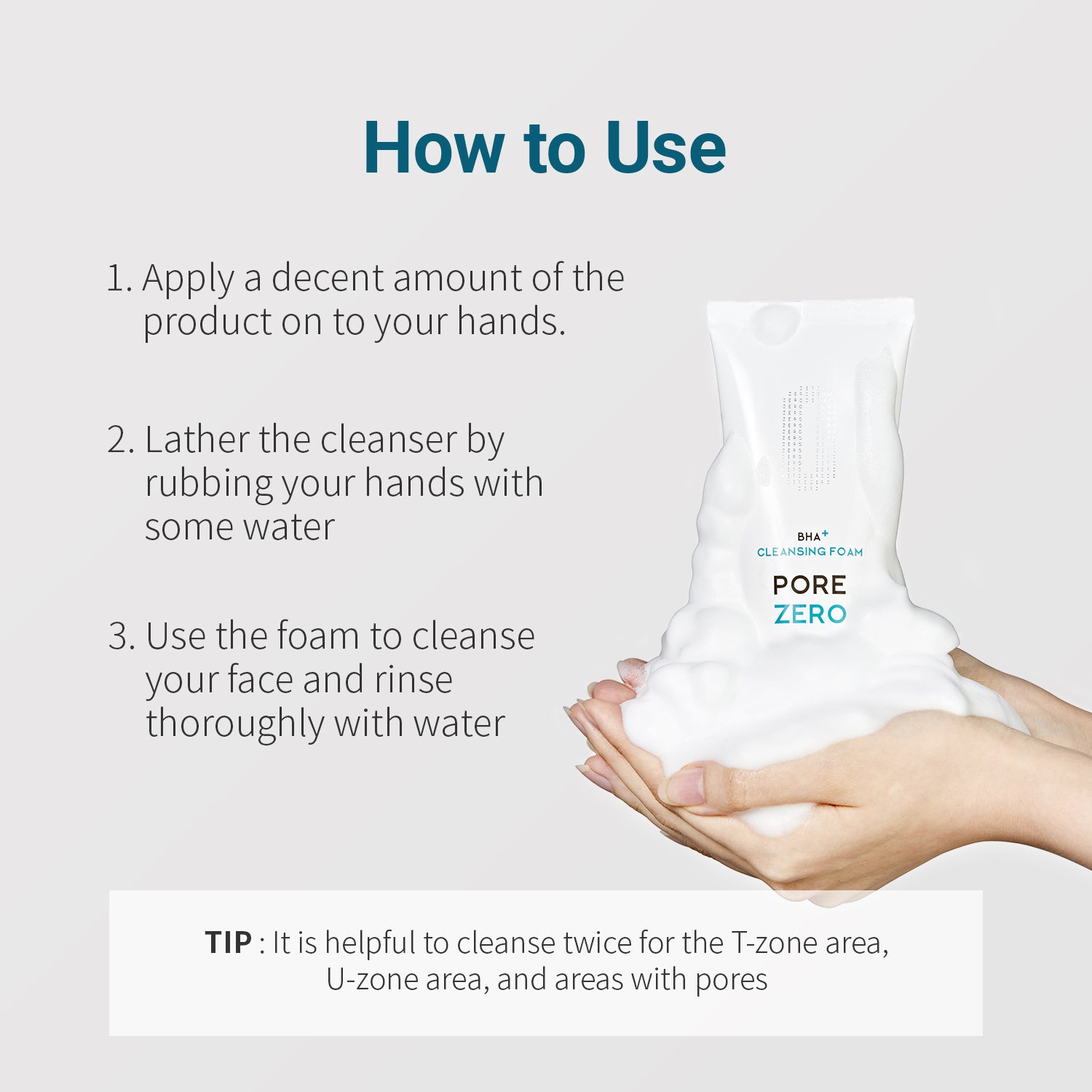 Be The Skin] BHA+ PORE ZERO Cleansing Foam 150ml
