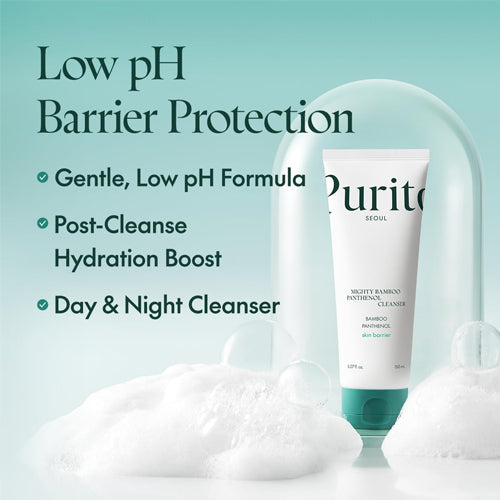 Purito Seoul  Mighty Bamboo Panthenol Cleanser 150ml