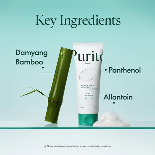 Purito Seoul  Mighty Bamboo Panthenol Cleanser 150ml