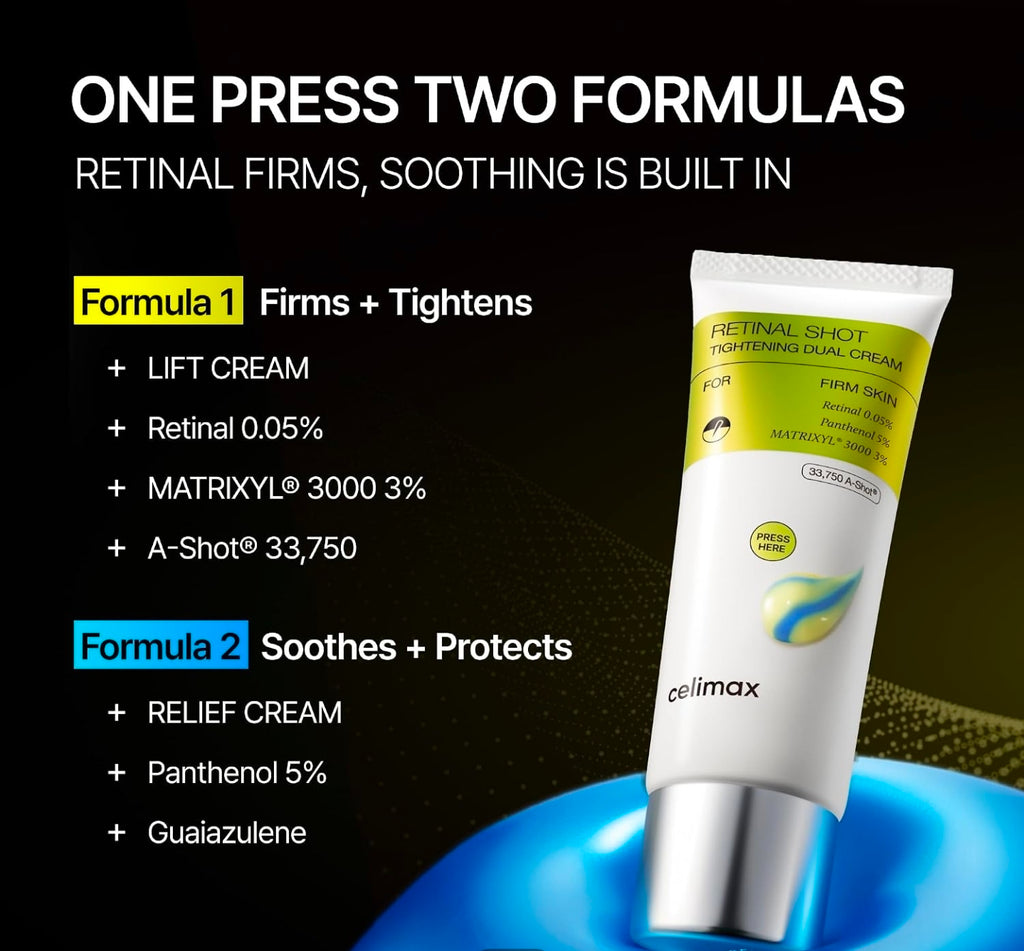 Celimax THE VITA-A Retinal Shot Tightening Dual Cream 50ml