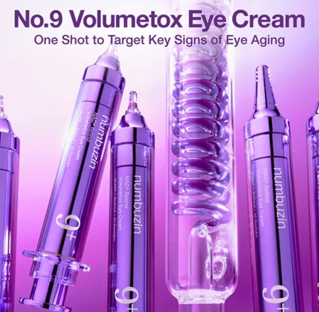 Numbuzin No.9 NAD Retinol Volumetox Eye Cream 10ml