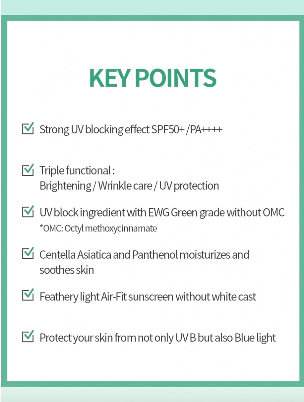 Benton Air Fit UV defense Sun Cream SPF50+/PA++++ 50ml
