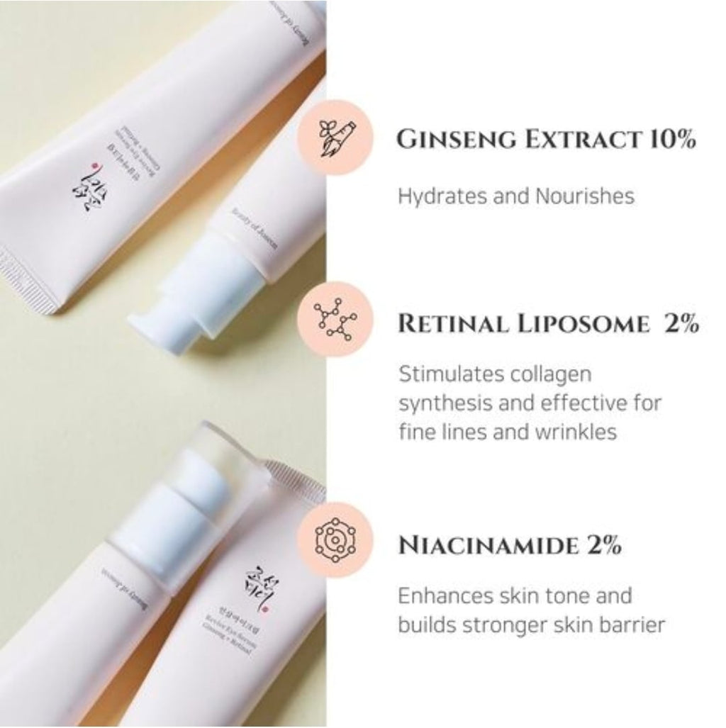 Beauty of Joseon -Revive Eye Serum : Ginseng + Retinal 30ml