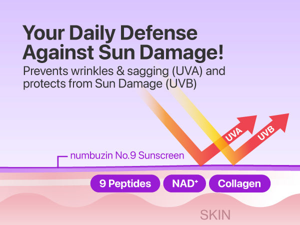 Numbuzin N°.9 Nad+ 9 Peptides Dewy Sun Essence